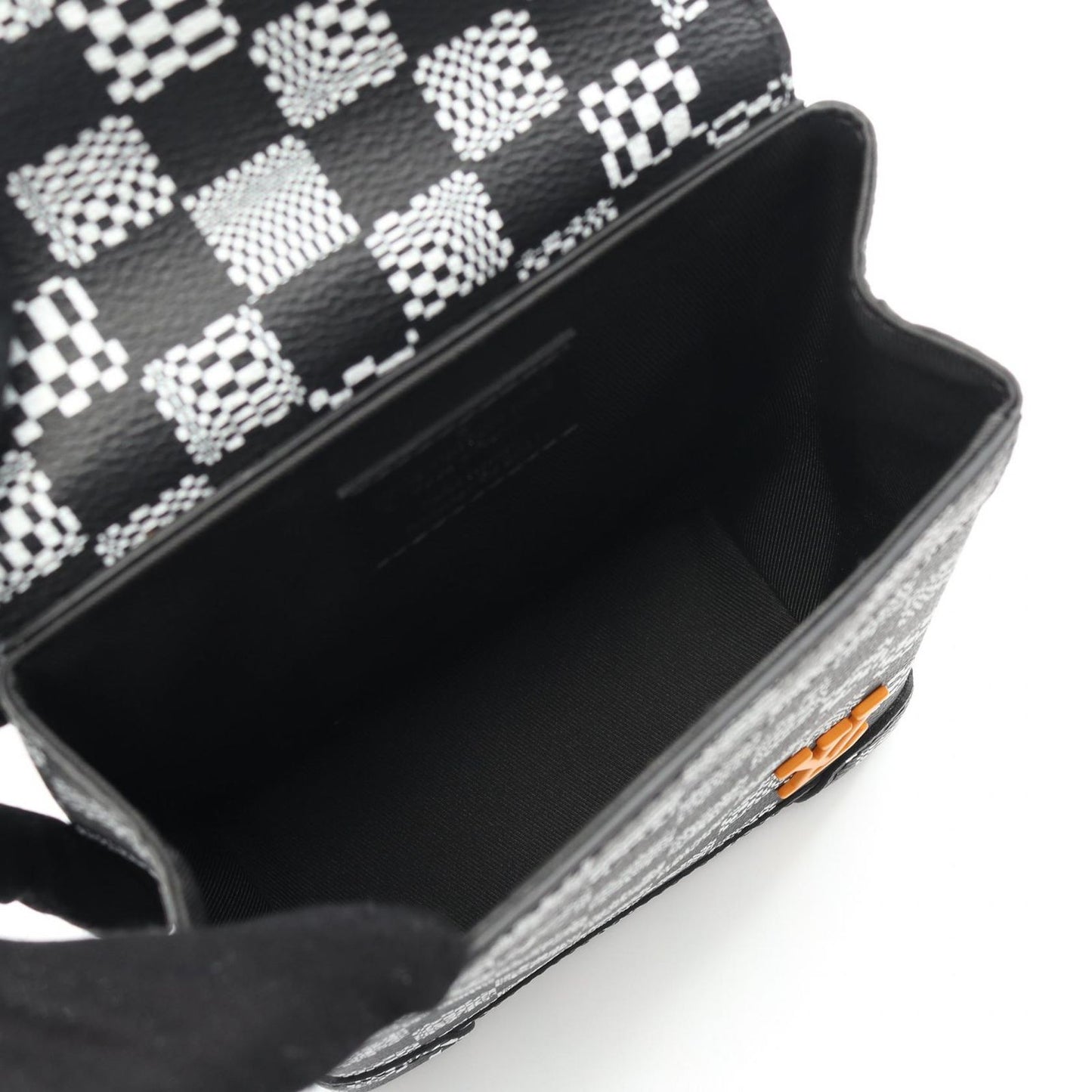 Louis Vuitton Steamer XS Damier Distorted Shoulder Bag - Black