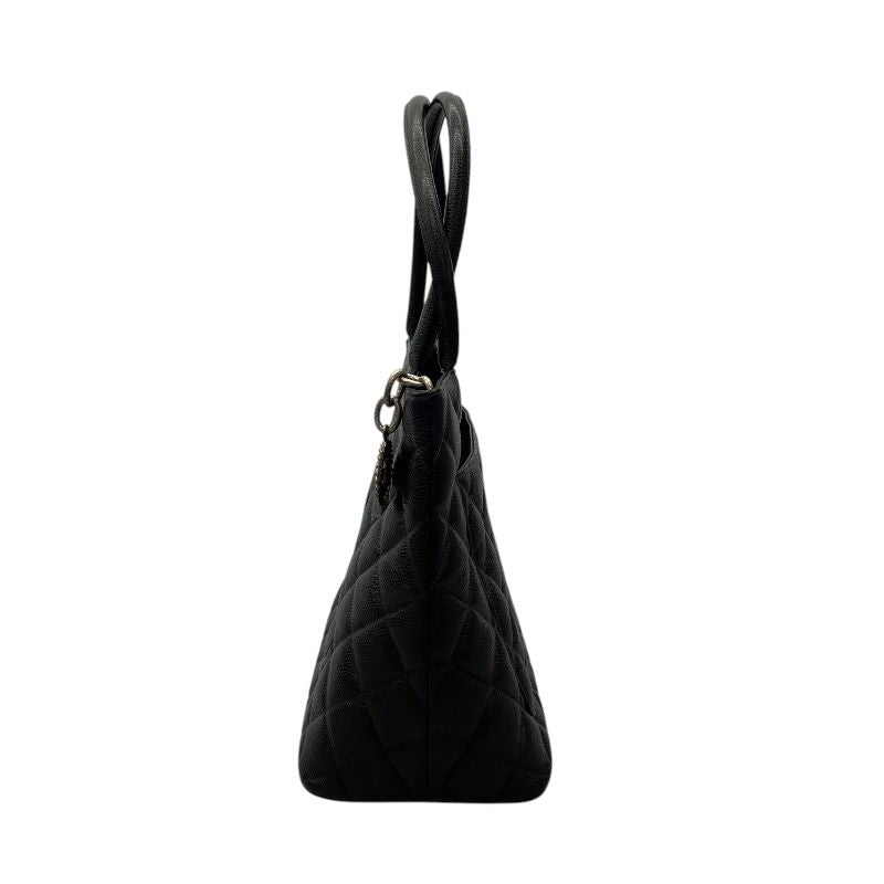 CHANEL Reissue Tote A01804 Black Caviar Leather Handbag