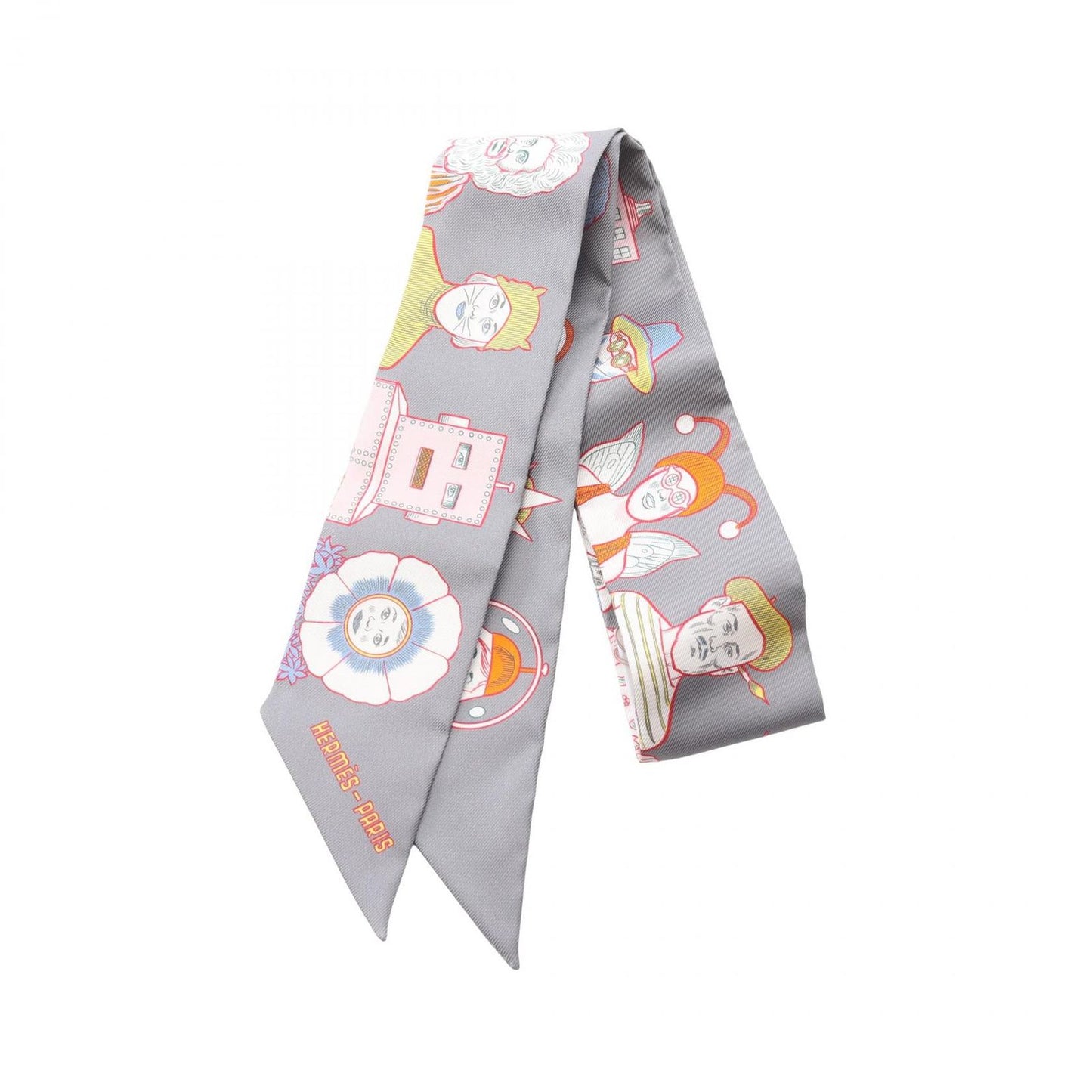 HERMES Twilly Scarf DRESSE CODE - Exquisite Silk Accessory