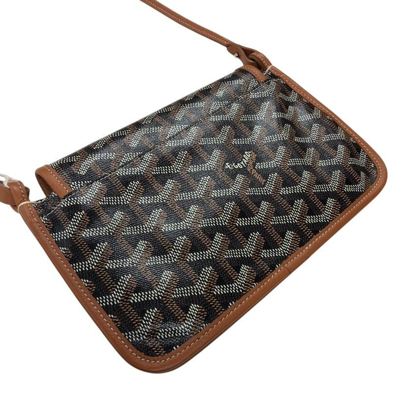 GOYARD Plume Pouch Wallet in Tan Goyardine Canvas - Exquisite Craftsmanship