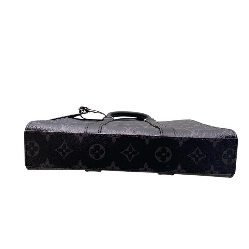 Louis Vuitton Sac Plat Crossbody Bag - Eclipse Black