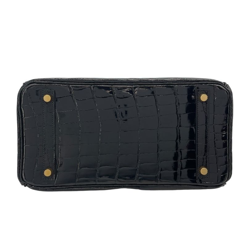 HERMES Birkin 30 Black Niloticus with Gold Hardware - Timeless Elegance