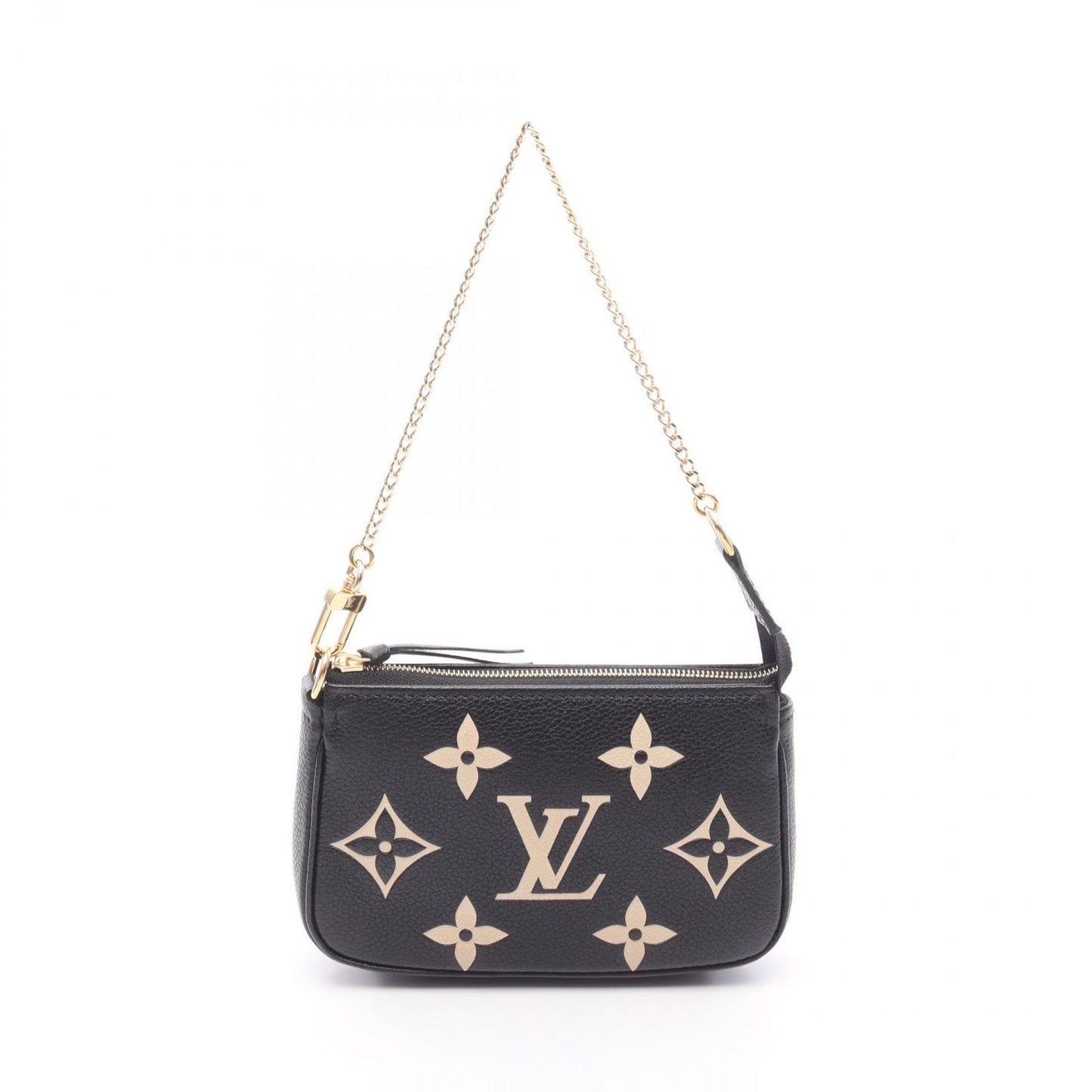 Louis Vuitton Mini Pochette Accessoires Bi-Color Handbag - Black/Beige