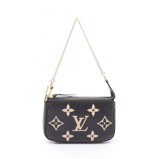 Louis Vuitton Mini Pochette Accessoires Bi-Color Handbag - Black/Beige