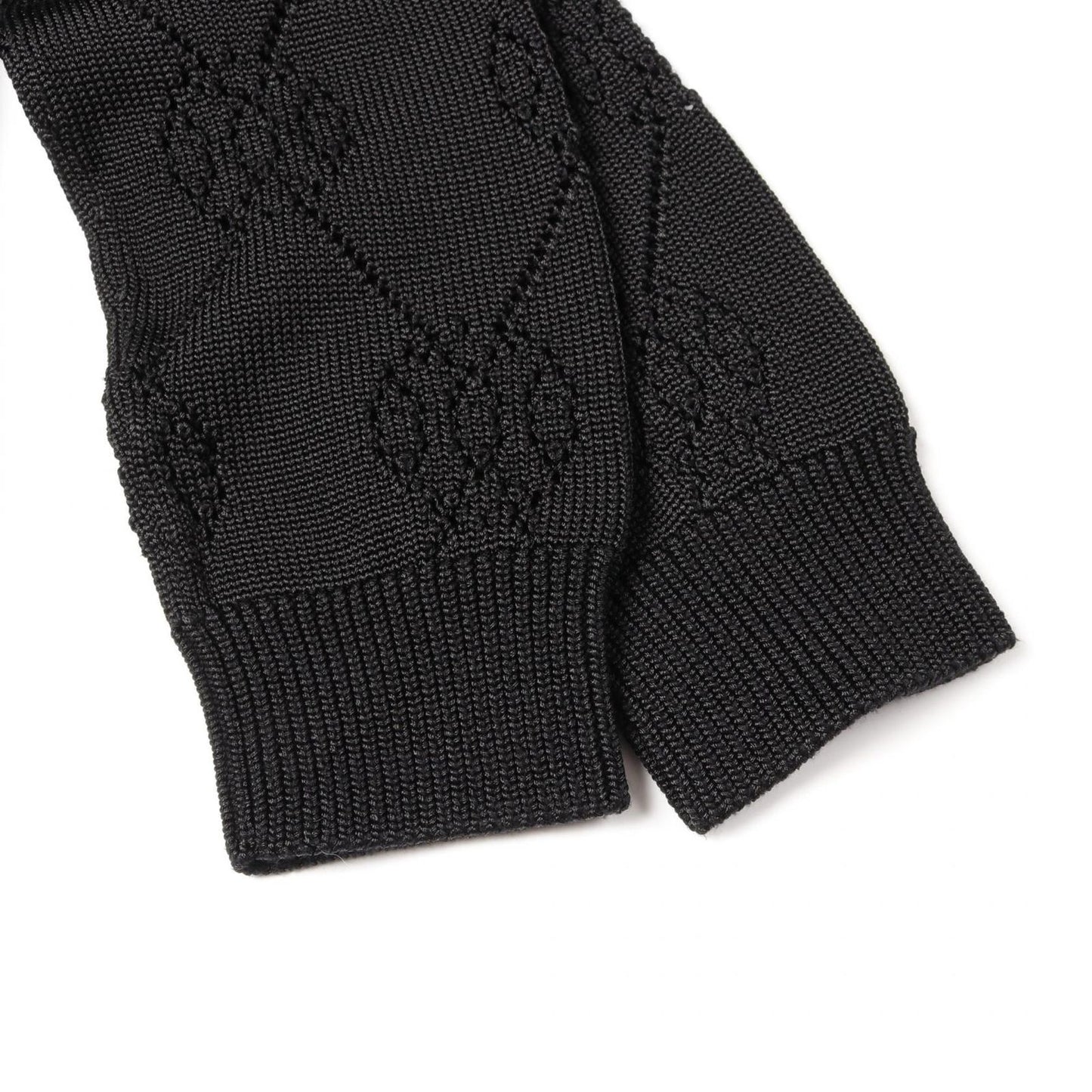 HERMES H-Lift Cardigan in Black Rayon - Timeless Elegance