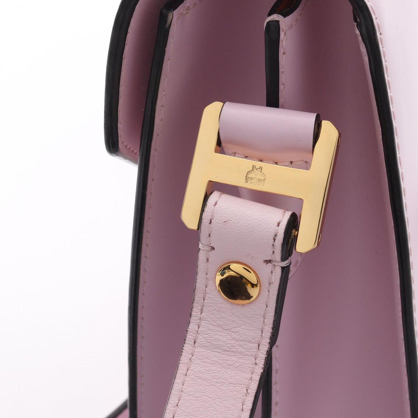 MCM Patricia Pink Leather Shoulder Bag - Exquisite Craftsmanship