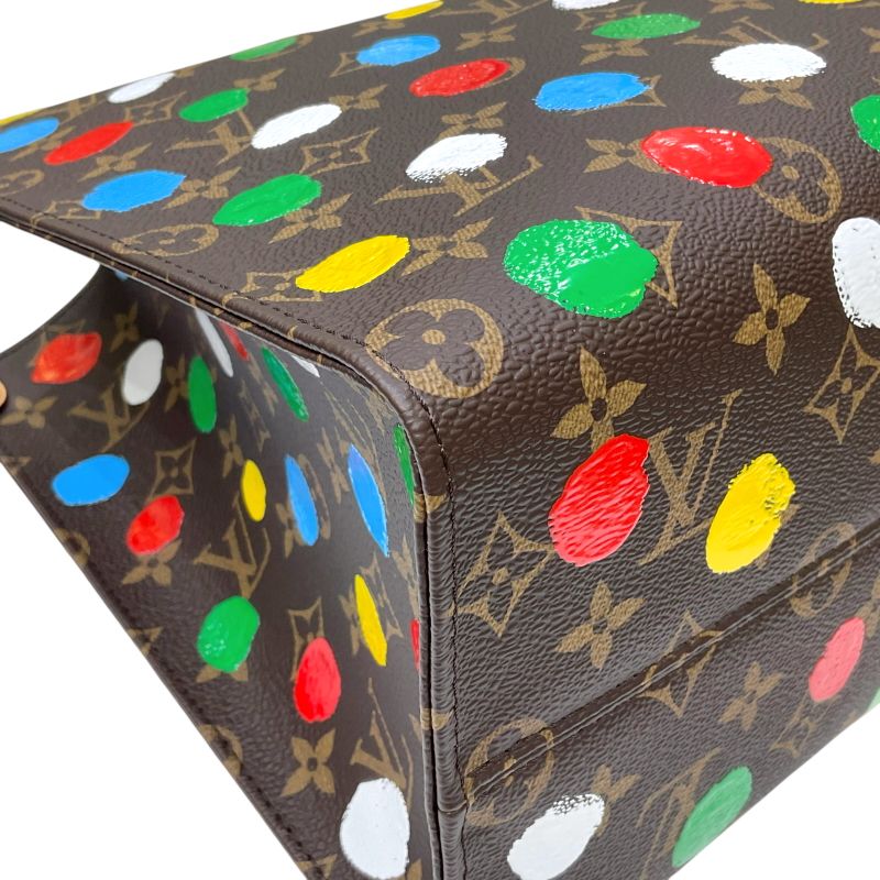 Louis Vuitton OnTheGo MM Yayoi Kusama Collaboration - Brown Monogram