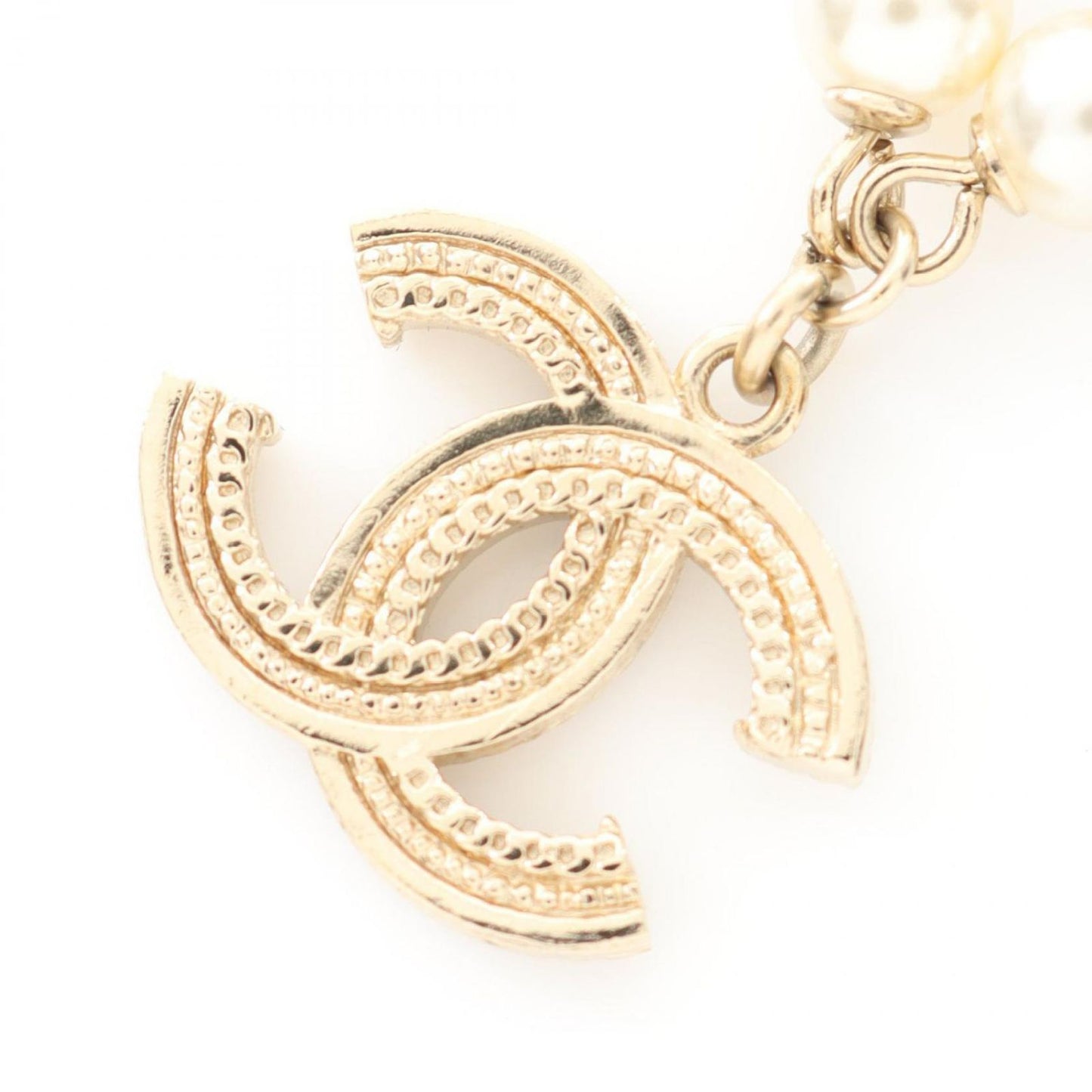 CHANEL Coco Mark Gold-Plated Necklace - Timeless Elegance