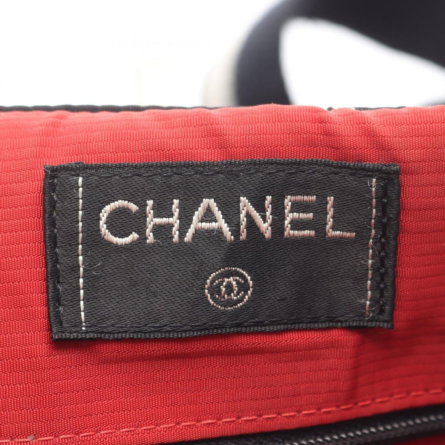 CHANEL Vintage Travel Line Black Nylon Backpack - Timeless Elegance