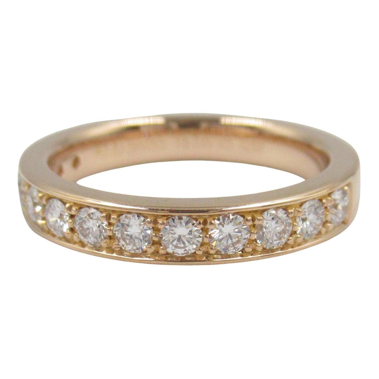 Exquisite K18PG Diamond Ring - 0.52ct Elegance