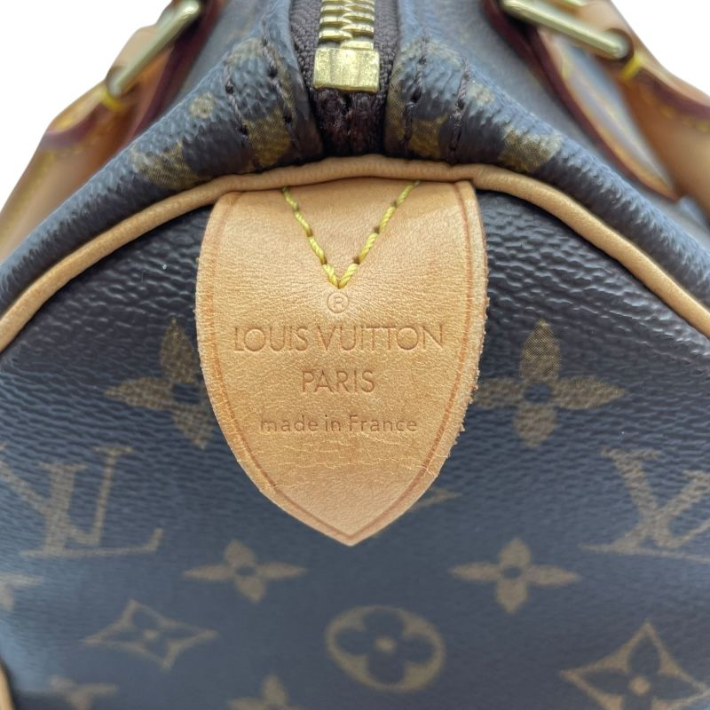 Louis Vuitton Speedy 25 Monogram Canvas Handbag - Brown