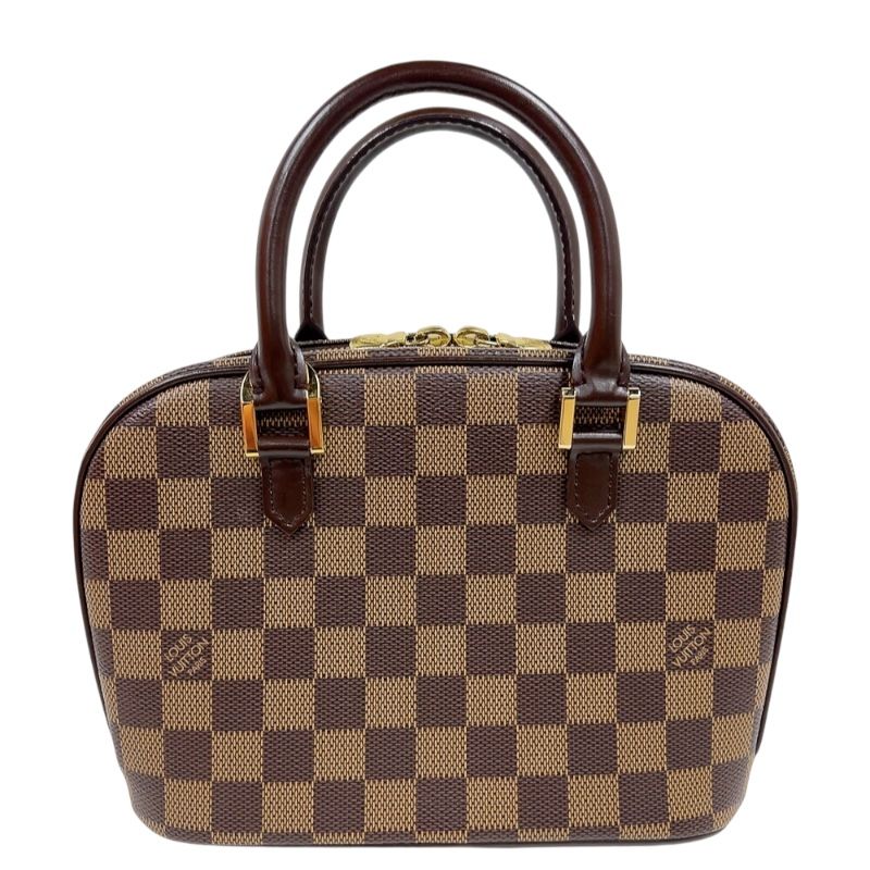 Louis Vuitton Saria Mini Handbag - Brown Damier with Gold Hardware