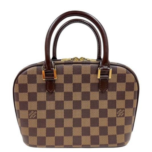 Louis Vuitton Saria Mini Handbag - Brown Damier with Gold Hardware