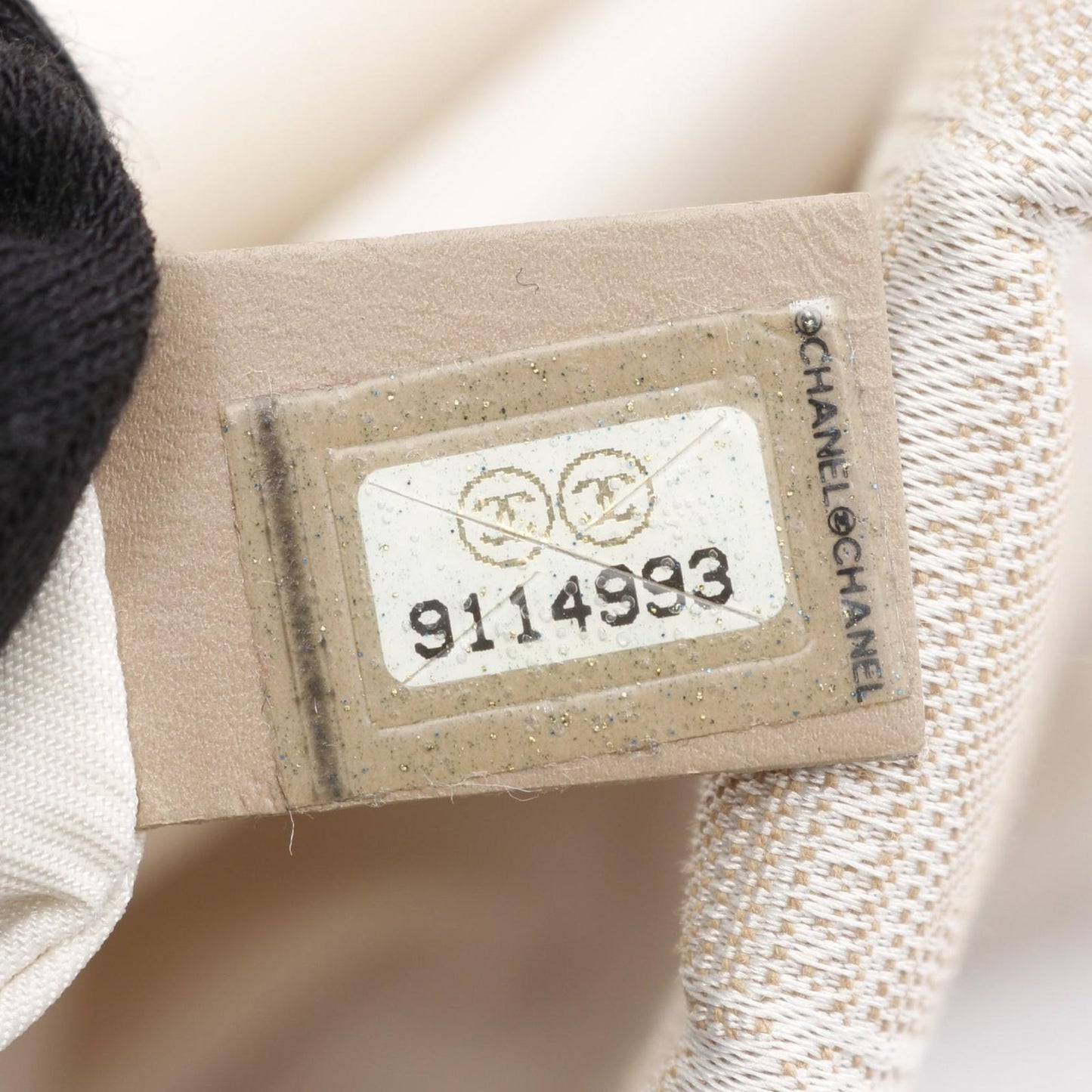 CHANEL Beige Leather New Travel Line MM Tote Bag - Timeless Elegance