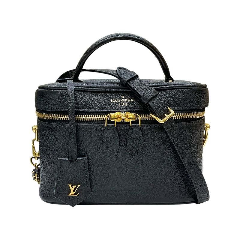 Louis Vuitton Vanity PM M45598 Black Monogram Empreinte Handbag
