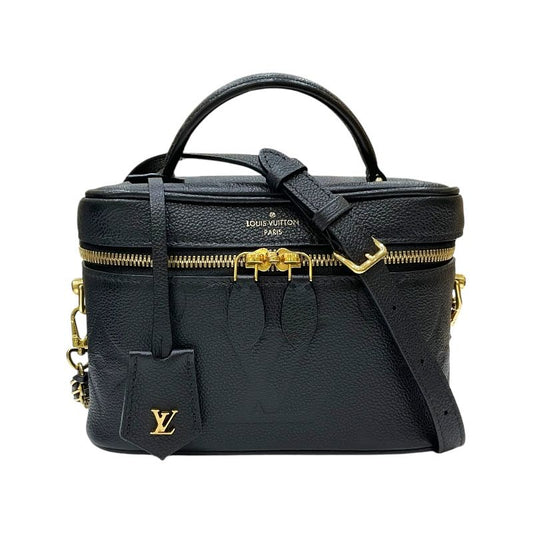 Louis Vuitton Vanity PM M45598 Black Monogram Empreinte Handbag
