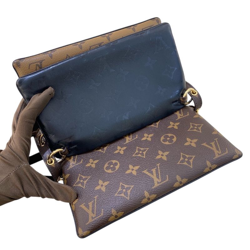 Louis Vuitton Monogram LV3 Pochette M45412 Unisex Shoulder Bag