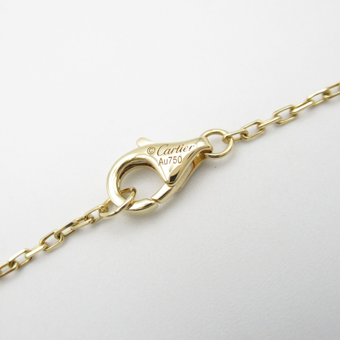CARTIER Juste un Clou Diamond Necklace in 18K Yellow Gold