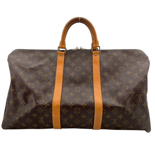 Louis Vuitton Keepall 50 Monogram Canvas Boston Bag - Timeless Elegance