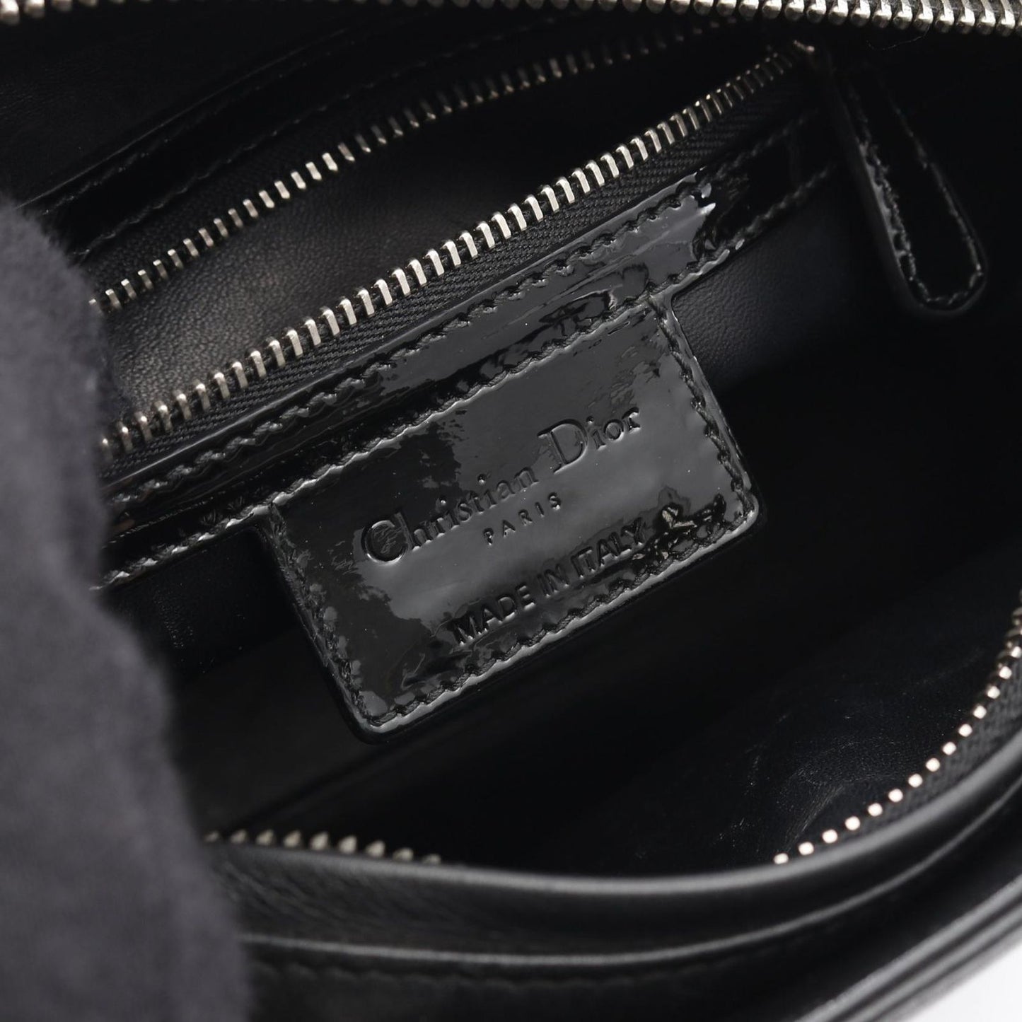 Dior Lady Dior Handbag in Black & Multi Leather - Timeless Elegance