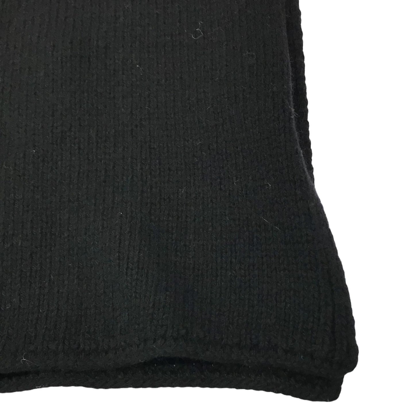 MAX MARA Black Wool Scarf - Timeless Elegance