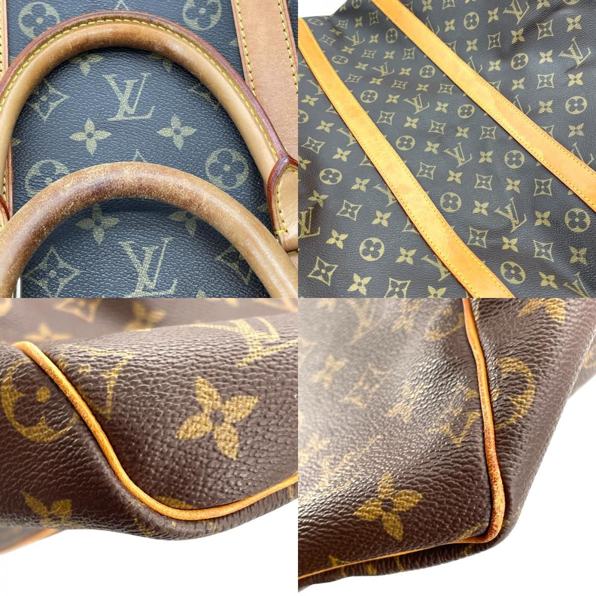 Louis Vuitton Keepall 60 Monogram Canvas Brown Unisex Boston Bag