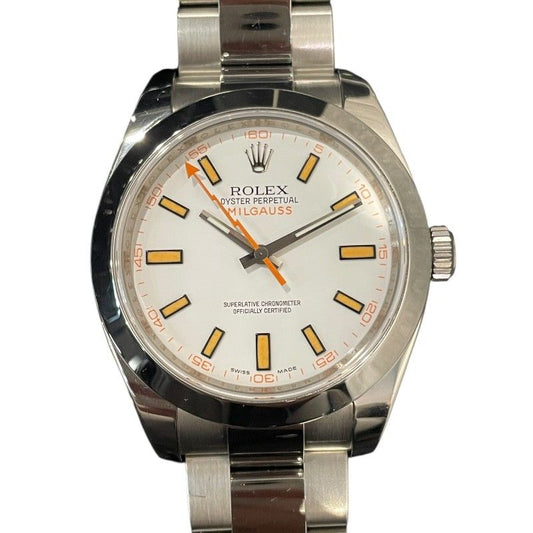 ROLEX Milgauss 116400 White Dial Stainless Steel Automatic Watch
