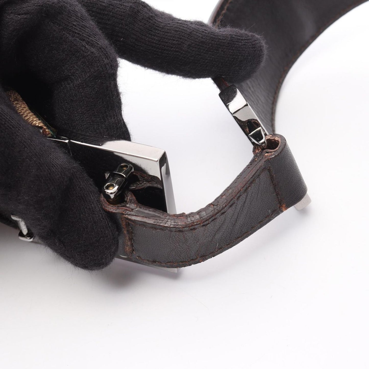 GUCCI GG Canvas Sherry Line Shoulder Bag - Beige Luxury