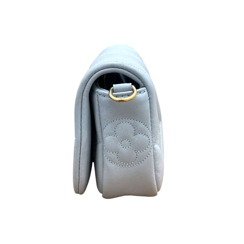 Louis Vuitton Wallet on Strap M81399 in Blue Glacière - Exquisite Craftsmanship