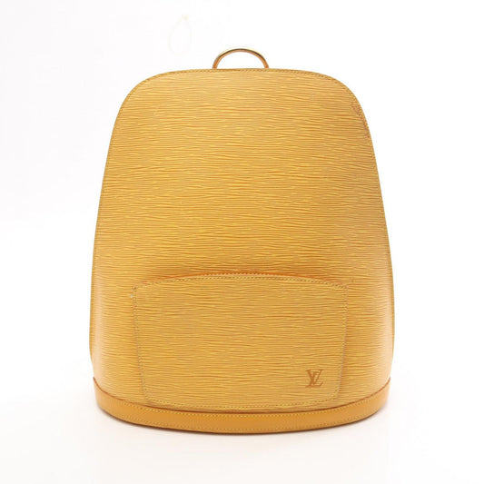 Louis Vuitton Gobelin Backpack in Tassili Yellow - Exquisite Craftsmanship