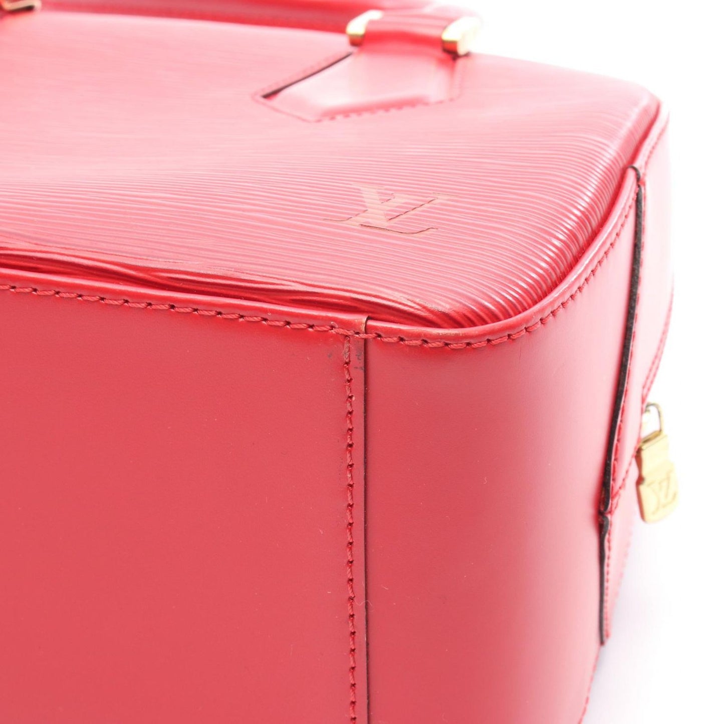 Louis Vuitton Sabron Handbag in Castilian Red - Exquisite Craftsmanship