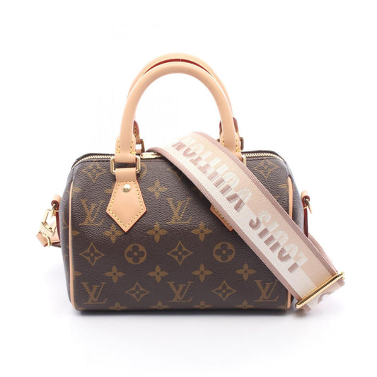 Louis Vuitton Speedy Bandoulière 20 Handbag - Beige Monogram Canvas