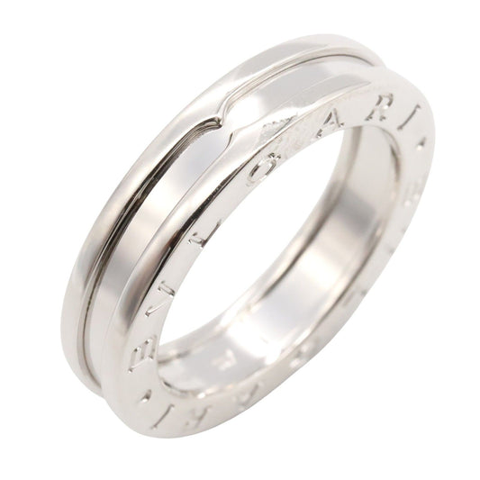 BVLGARI B-zero1 Ring in K18 White Gold - Unisex Elegance