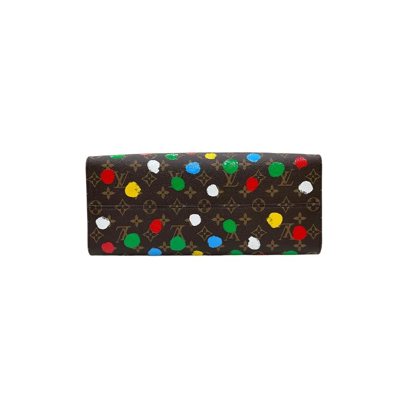 Louis Vuitton OnTheGo MM Yayoi Kusama Collaboration - Brown Monogram