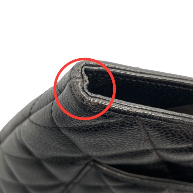 CHANEL Reissue Tote A01804 Black Caviar Leather Handbag