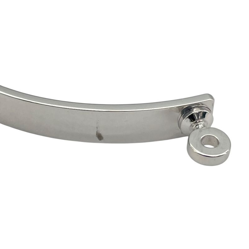 HERMES Kelly Bracelet in K18 White Gold - Exquisite Luxury