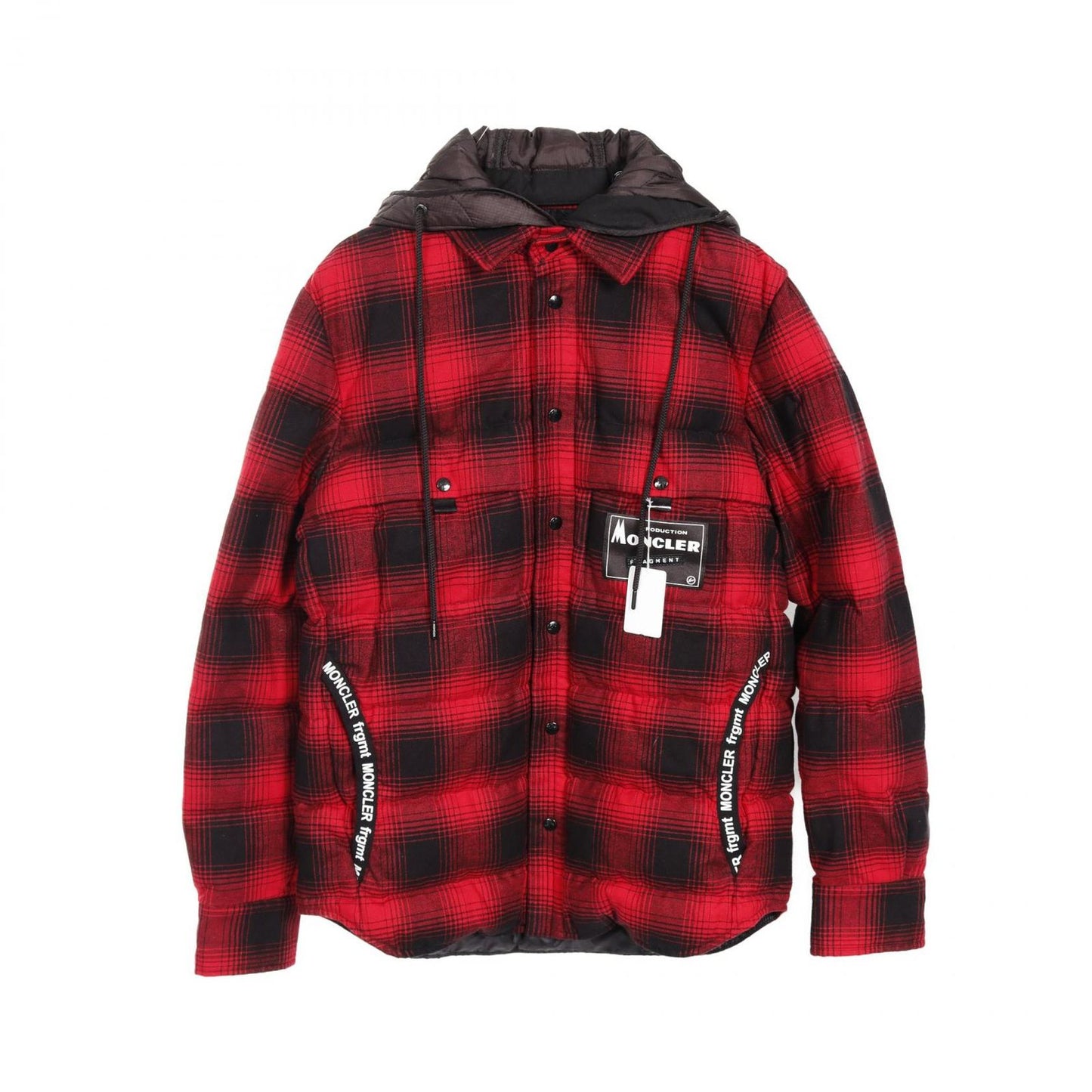 MONCLER GENIUS 7 FRAGMENT Hiroshi Fujiwara Down Jacket - Red