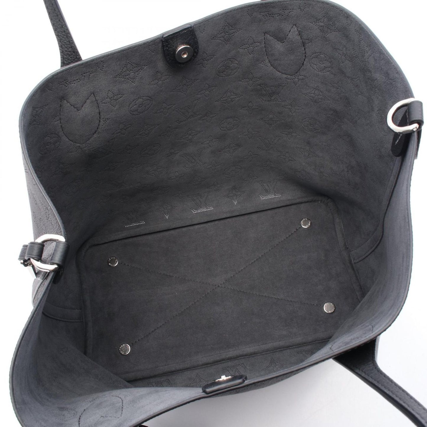 Louis Vuitton Blossom MM Mahina Handbag - Noir Leather