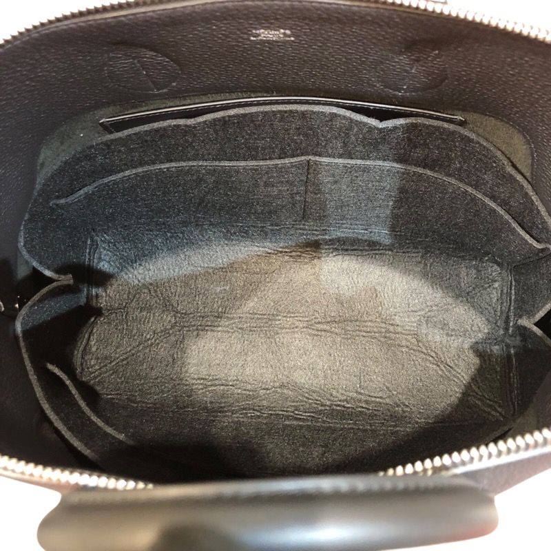 HERMES Bolide à Dos Black Togo & Swift Leather Tote Bag