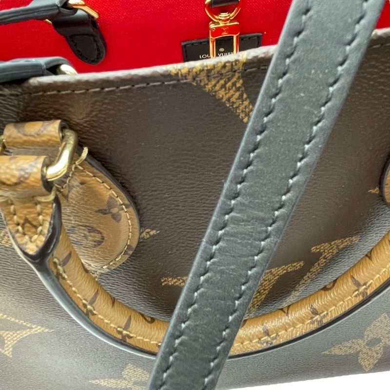 Louis Vuitton OnTheGo MM Monogram Handbag - Brown Luxury Tote