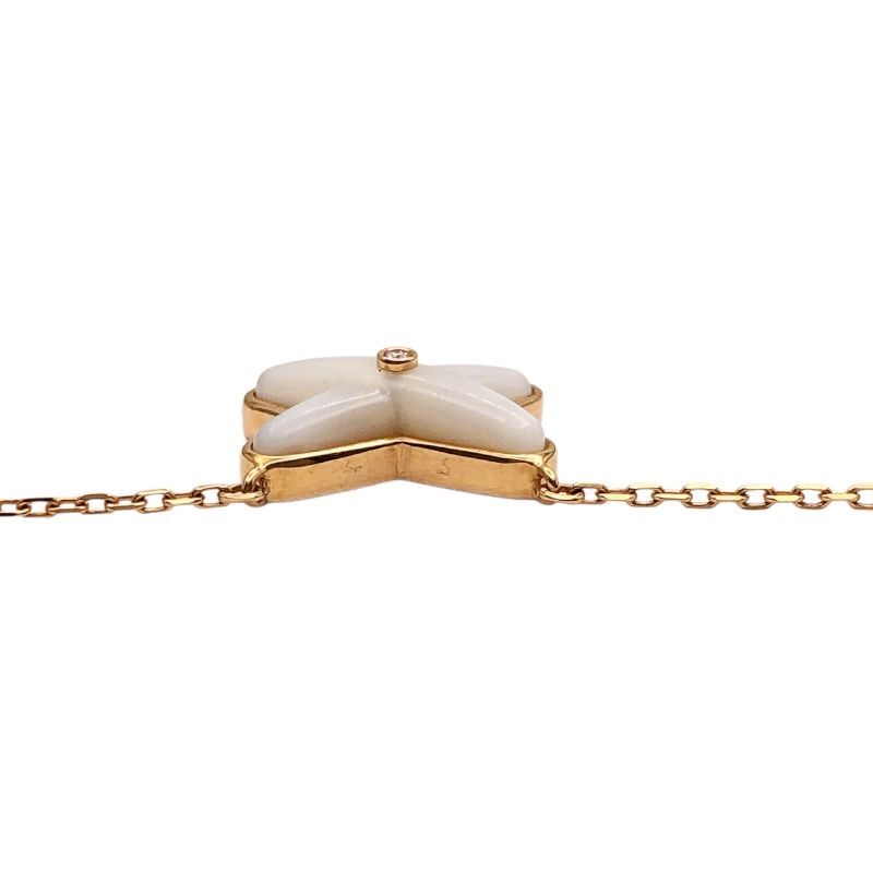 CHAUMET J'adore Necklace in K18 Pink Gold with MOP & Diamond
