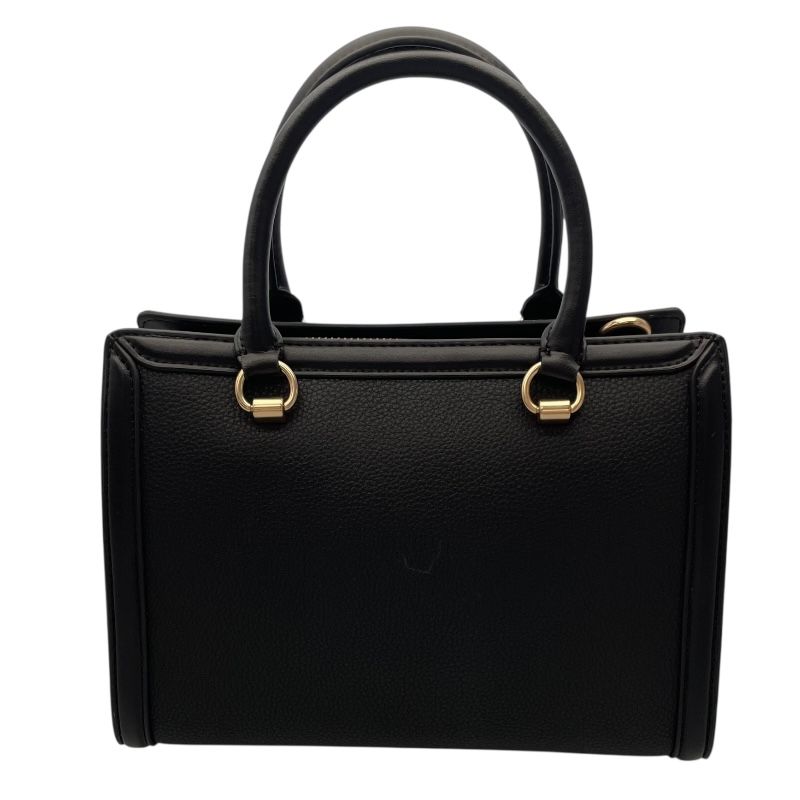 COACH CC141 Black Leather Handbag - Timeless Elegance