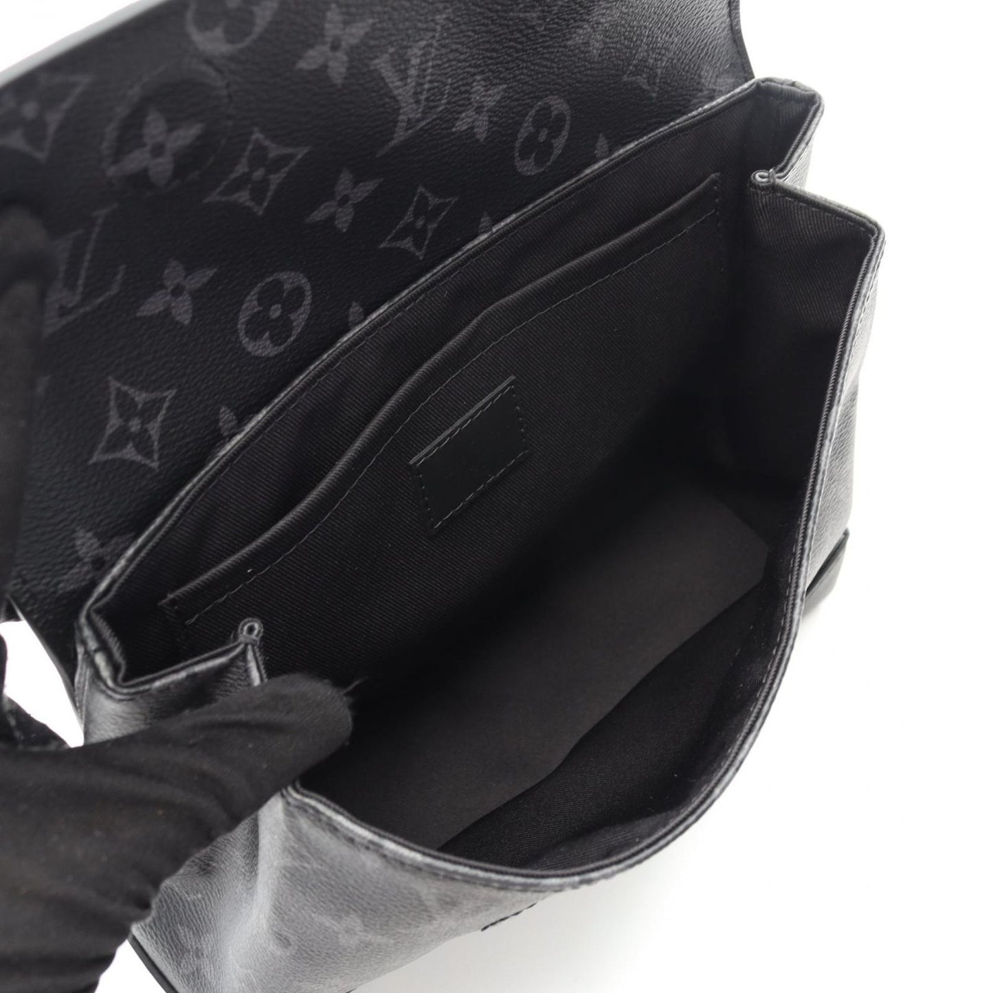 Louis Vuitton Steamer PM Monogram Eclipse Handbag - Timeless Elegance