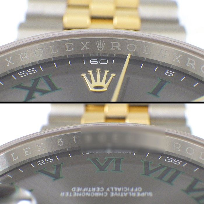 Rolex Datejust 126233 - Roulette Dial, Roman Numerals, Slate Gray