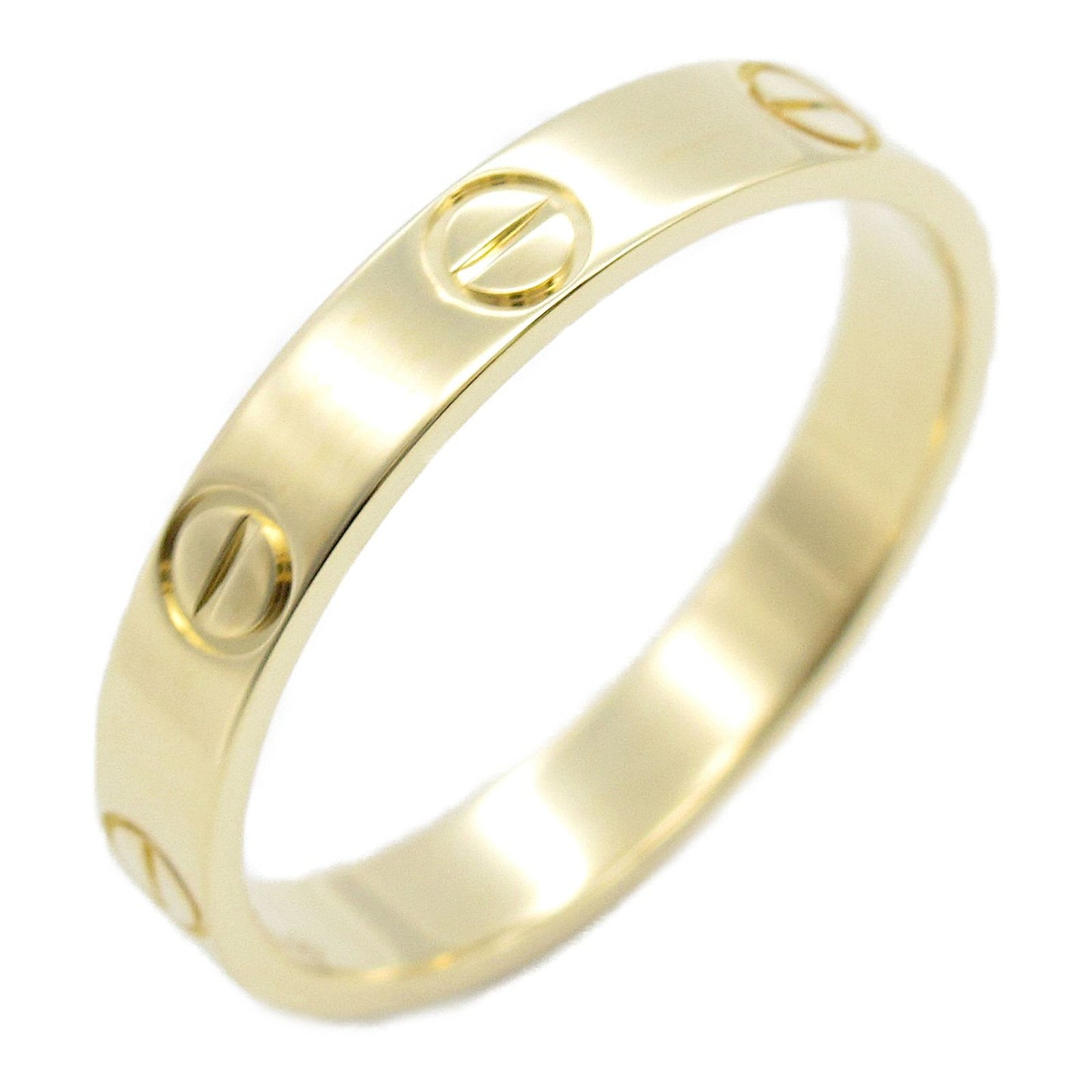 CARTIER Mini Love Ring in 18K Yellow Gold - Timeless Elegance