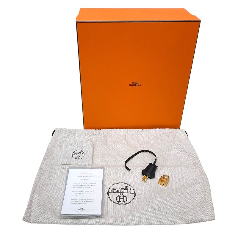 HERMES Birkin 30 D Stamp Black with Silver Hardware - Unused Display Piece