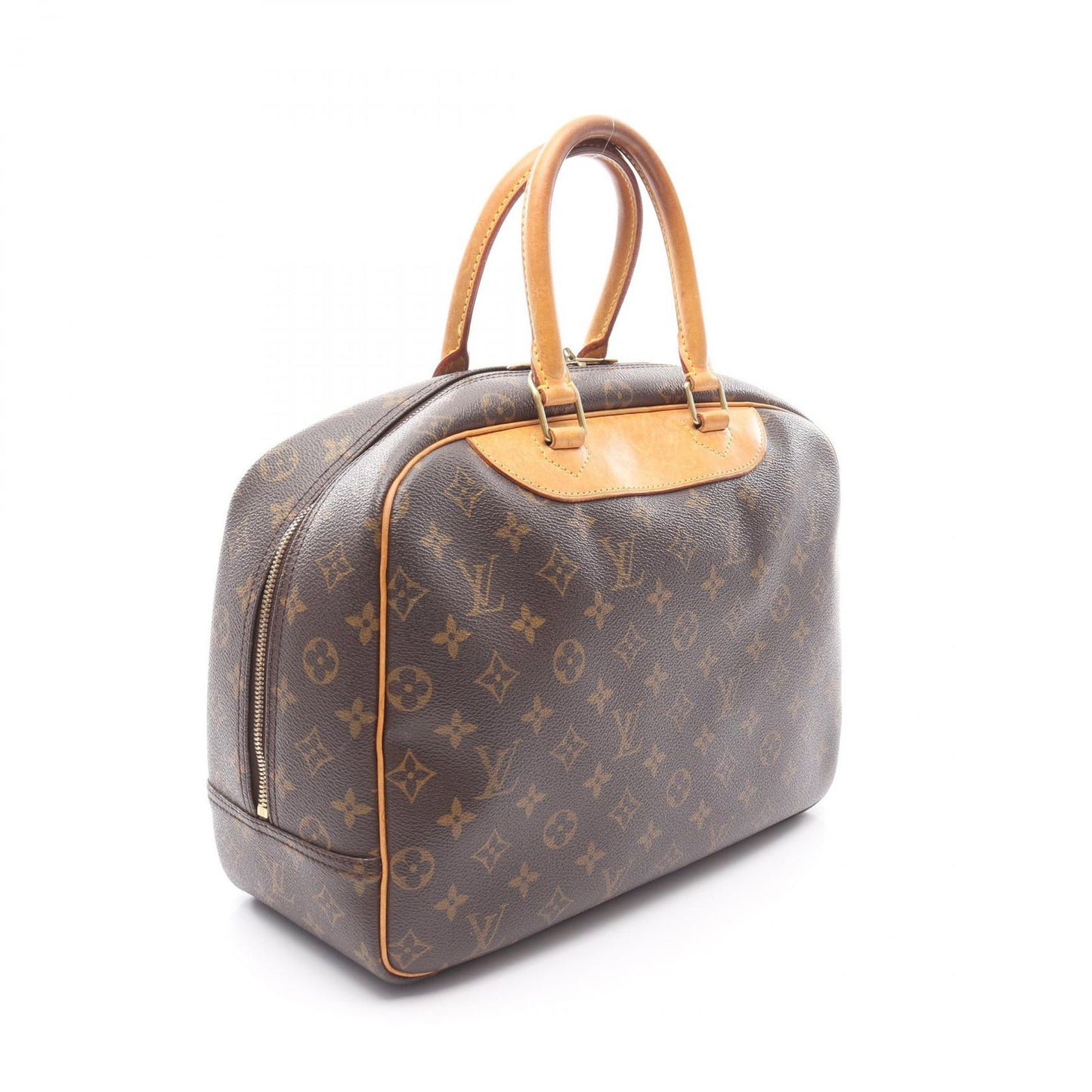 Louis Vuitton Deauville Bowling Vanity Handbag - Monogram Canvas