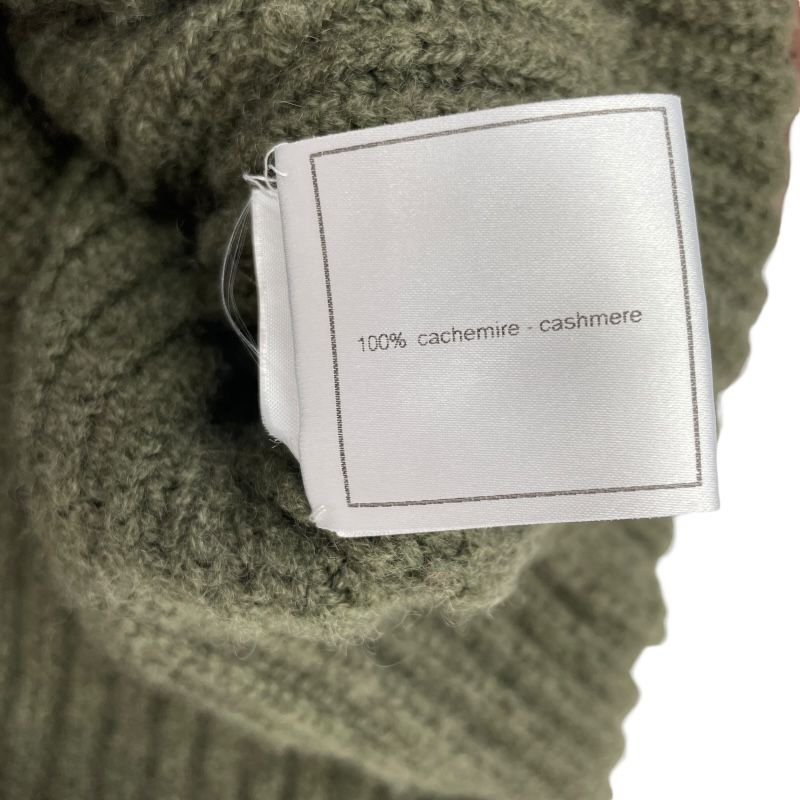 CHANEL Cashmere Knit Dress in Khaki - Timeless Elegance