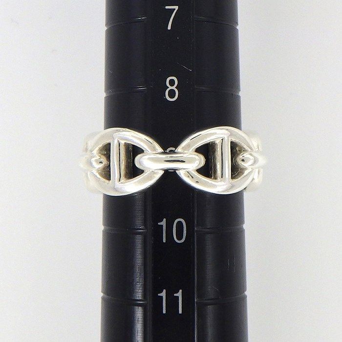 HERMES Chaine d'Ancre PM Ring in Silver 925 - Size 9