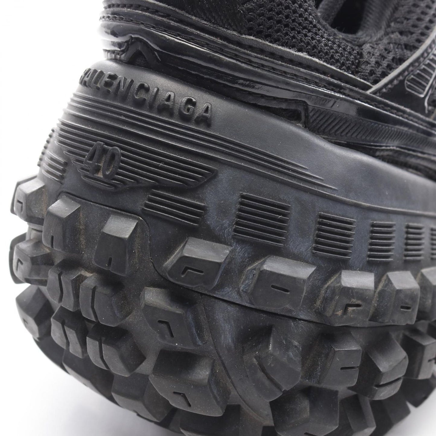 BALENCIAGA Bouncer Sneakers - Timeless Black Elegance